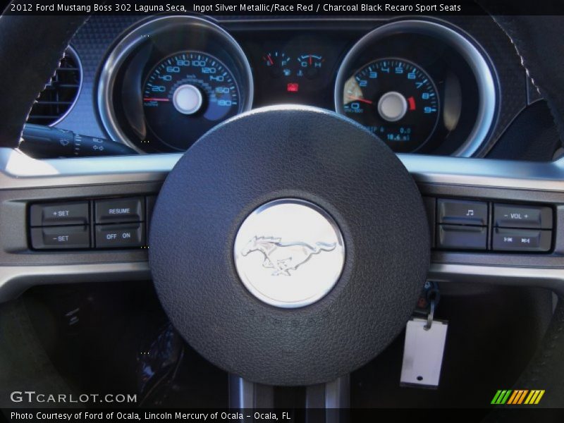 Controls of 2012 Mustang Boss 302 Laguna Seca