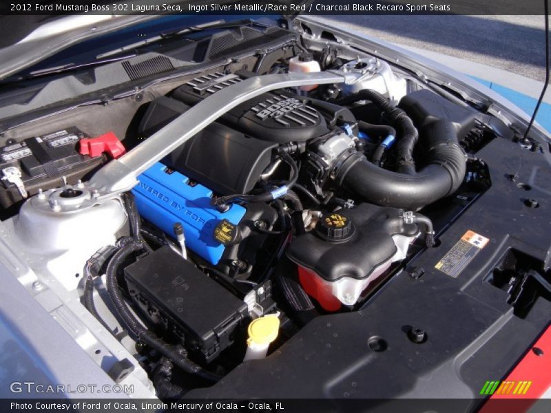 2012 Mustang Boss 302 Laguna Seca Engine - 5.0 Liter Hi-Po DOHC 32-Valve Ti-VCT V8