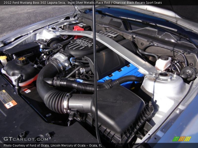 2012 Mustang Boss 302 Laguna Seca Engine - 5.0 Liter Hi-Po DOHC 32-Valve Ti-VCT V8