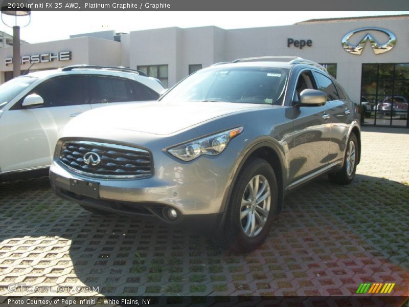 Platinum Graphite / Graphite 2010 Infiniti FX 35 AWD