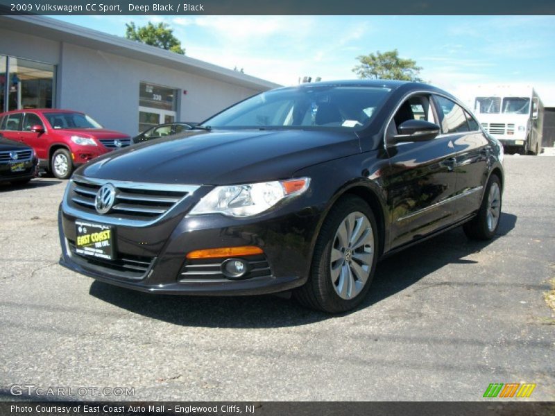 Deep Black / Black 2009 Volkswagen CC Sport