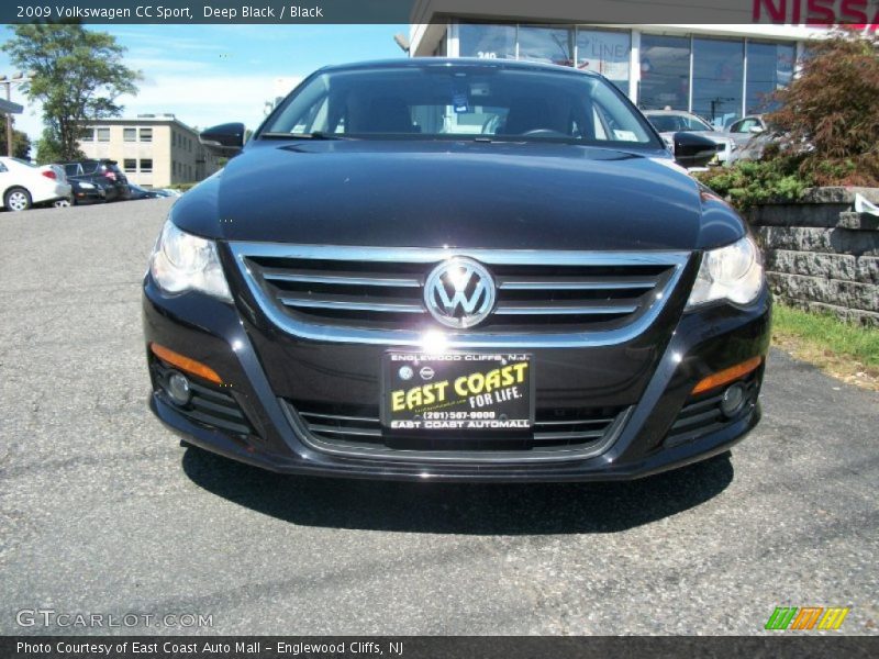 Deep Black / Black 2009 Volkswagen CC Sport