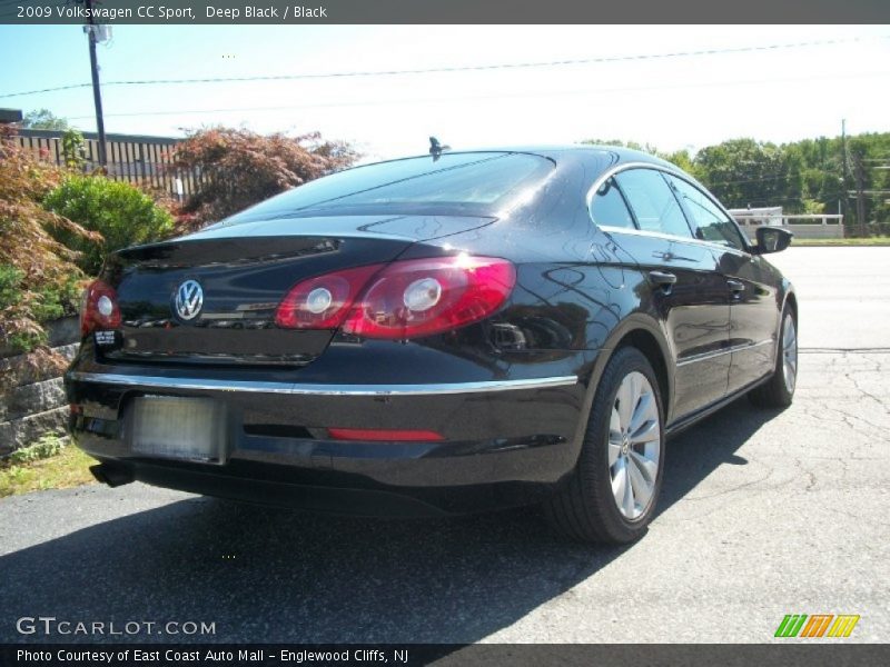 Deep Black / Black 2009 Volkswagen CC Sport