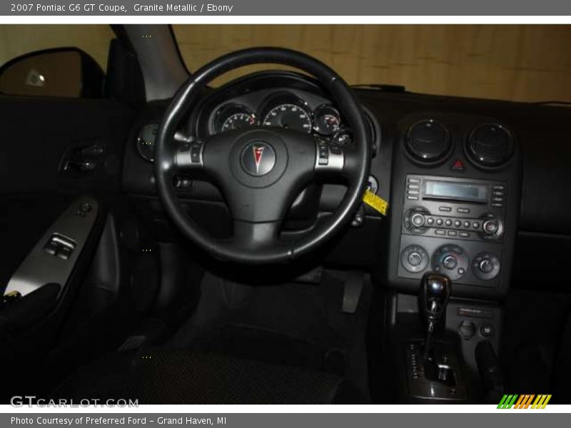 Granite Metallic / Ebony 2007 Pontiac G6 GT Coupe