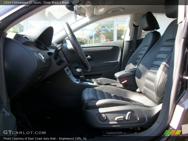 Deep Black / Black 2009 Volkswagen CC Sport