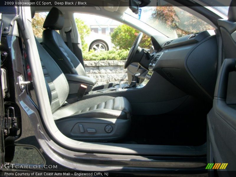 Deep Black / Black 2009 Volkswagen CC Sport