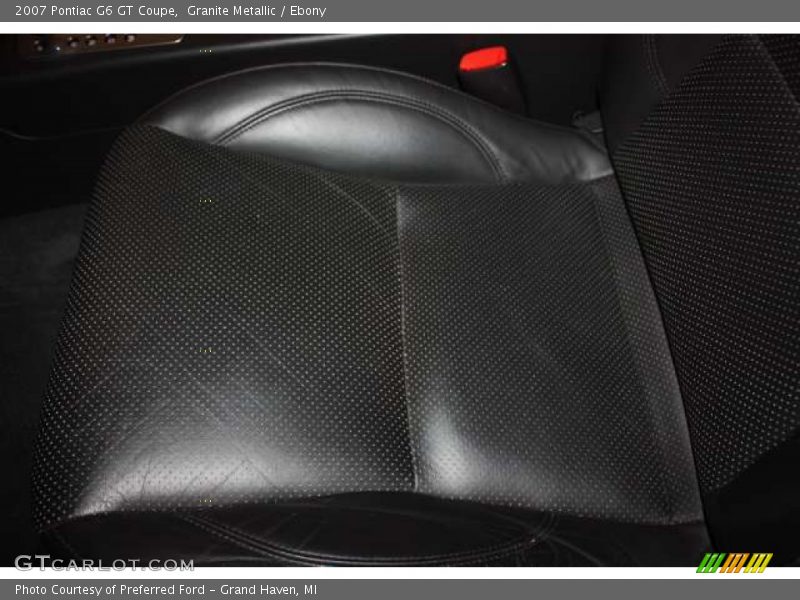 Granite Metallic / Ebony 2007 Pontiac G6 GT Coupe