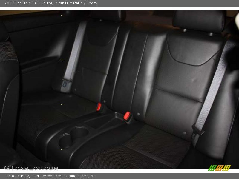 Granite Metallic / Ebony 2007 Pontiac G6 GT Coupe
