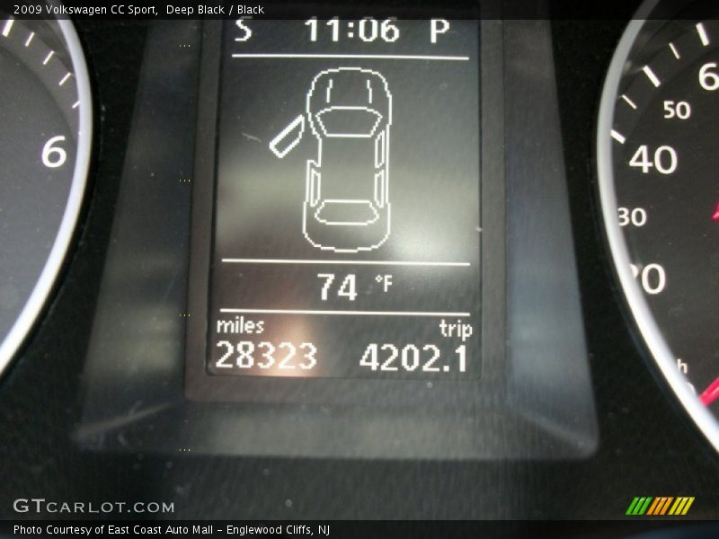 Deep Black / Black 2009 Volkswagen CC Sport