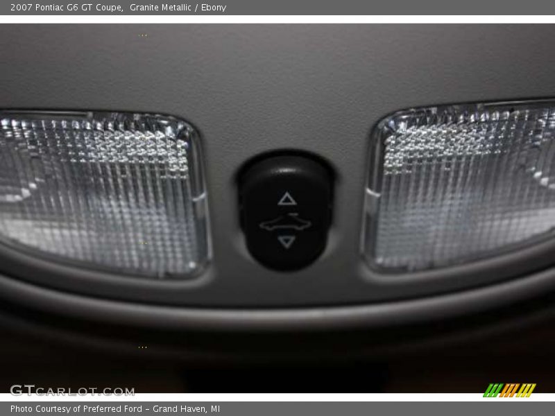 Granite Metallic / Ebony 2007 Pontiac G6 GT Coupe