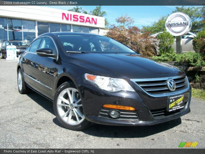 Deep Black / Black 2009 Volkswagen CC Luxury