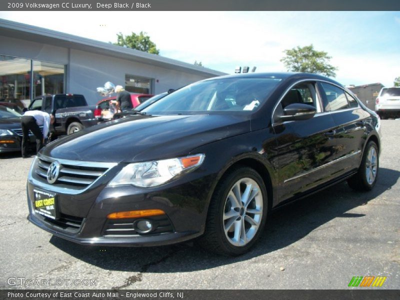 Deep Black / Black 2009 Volkswagen CC Luxury