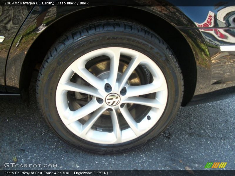Deep Black / Black 2009 Volkswagen CC Luxury