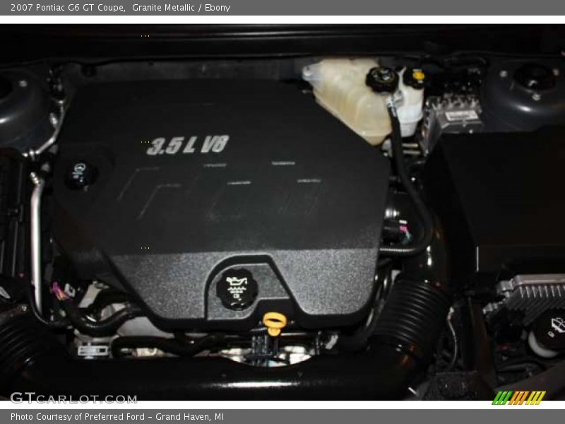 Granite Metallic / Ebony 2007 Pontiac G6 GT Coupe
