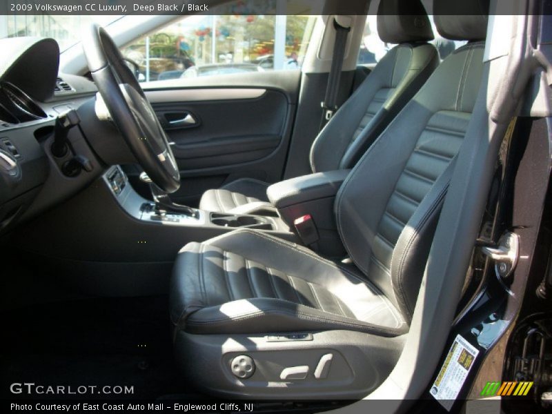 Deep Black / Black 2009 Volkswagen CC Luxury