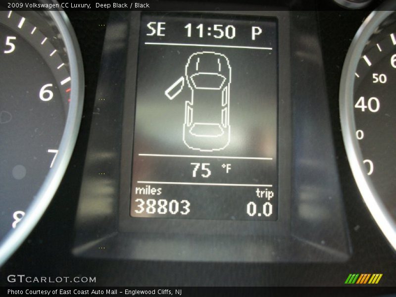 Deep Black / Black 2009 Volkswagen CC Luxury