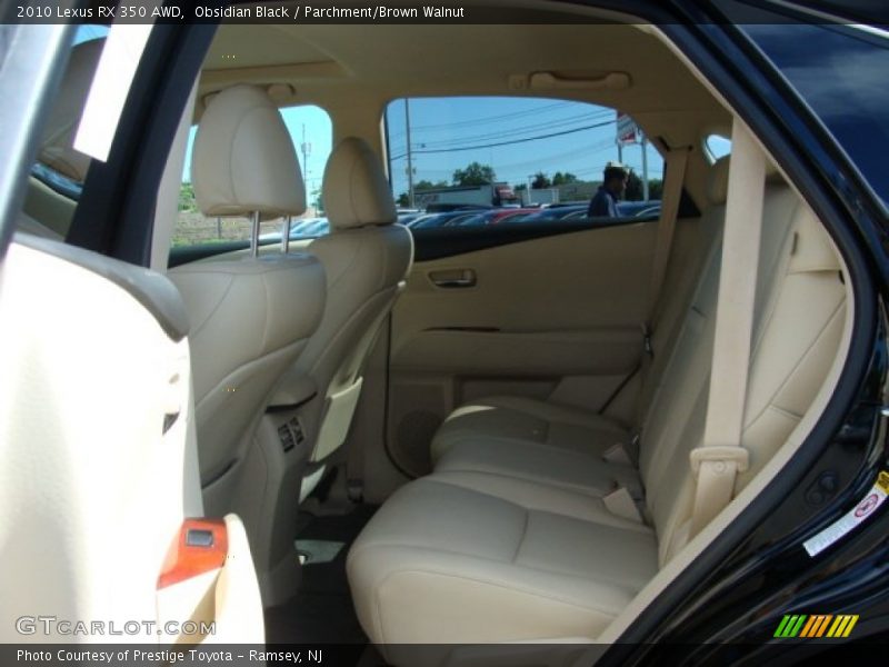 Obsidian Black / Parchment/Brown Walnut 2010 Lexus RX 350 AWD