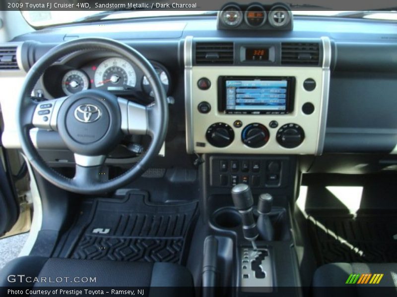  2009 FJ Cruiser 4WD Dark Charcoal Interior