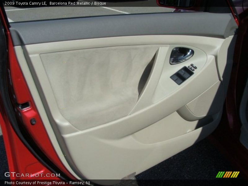Barcelona Red Metallic / Bisque 2009 Toyota Camry LE