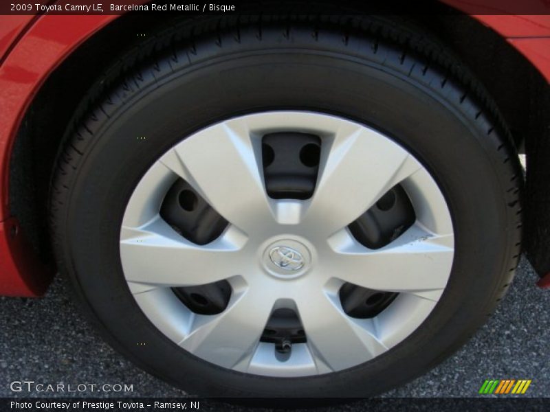 Barcelona Red Metallic / Bisque 2009 Toyota Camry LE