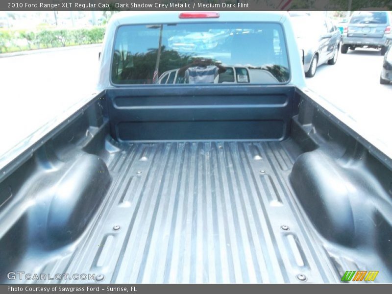 Dark Shadow Grey Metallic / Medium Dark Flint 2010 Ford Ranger XLT Regular Cab