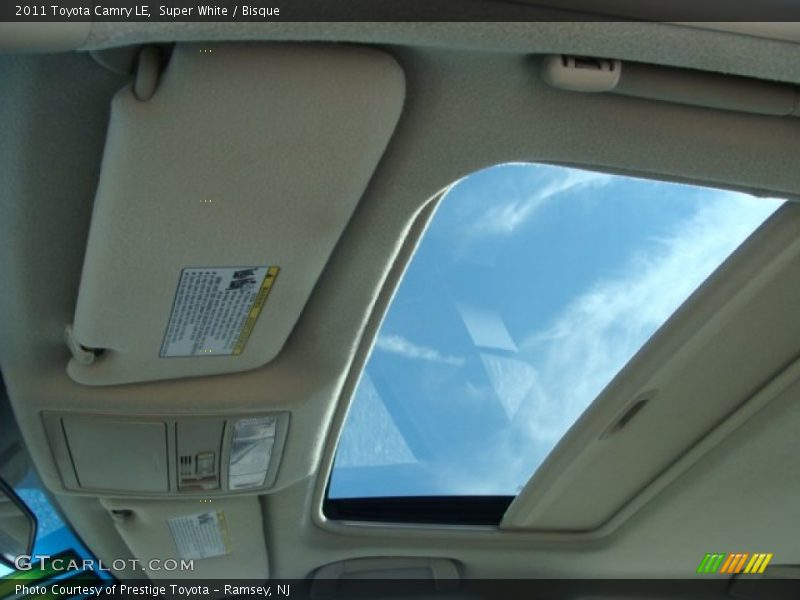Super White / Bisque 2011 Toyota Camry LE