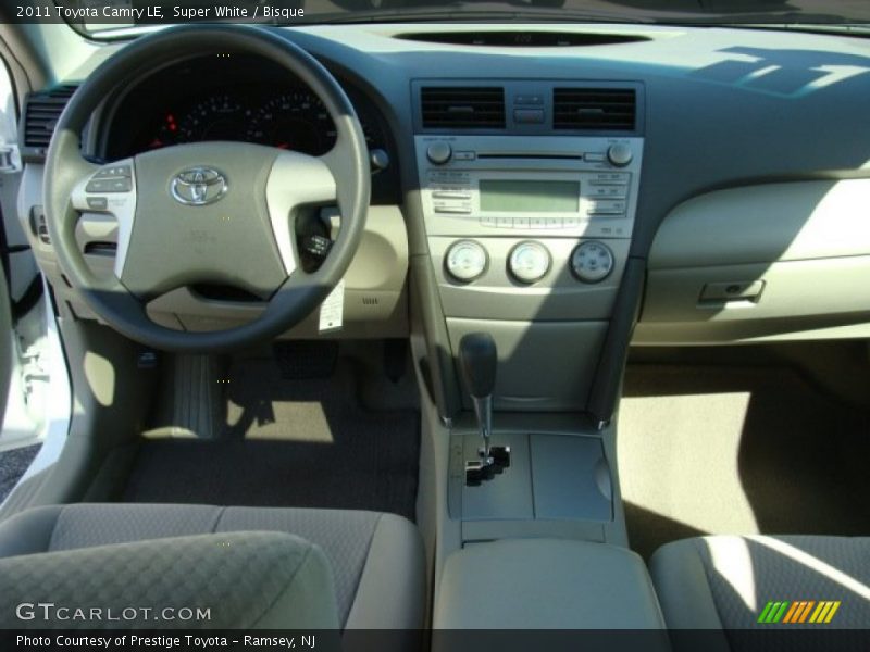 Super White / Bisque 2011 Toyota Camry LE