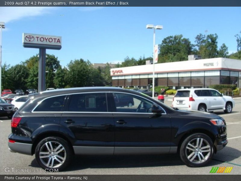 Phantom Black Pearl Effect / Black 2009 Audi Q7 4.2 Prestige quattro