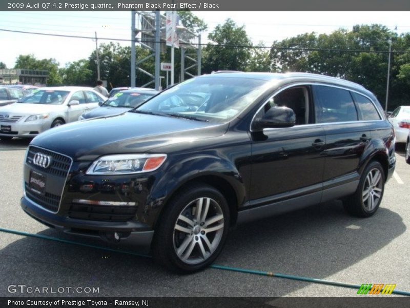 Phantom Black Pearl Effect / Black 2009 Audi Q7 4.2 Prestige quattro