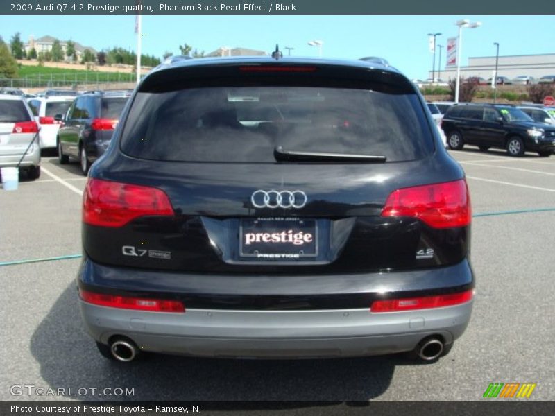 Phantom Black Pearl Effect / Black 2009 Audi Q7 4.2 Prestige quattro