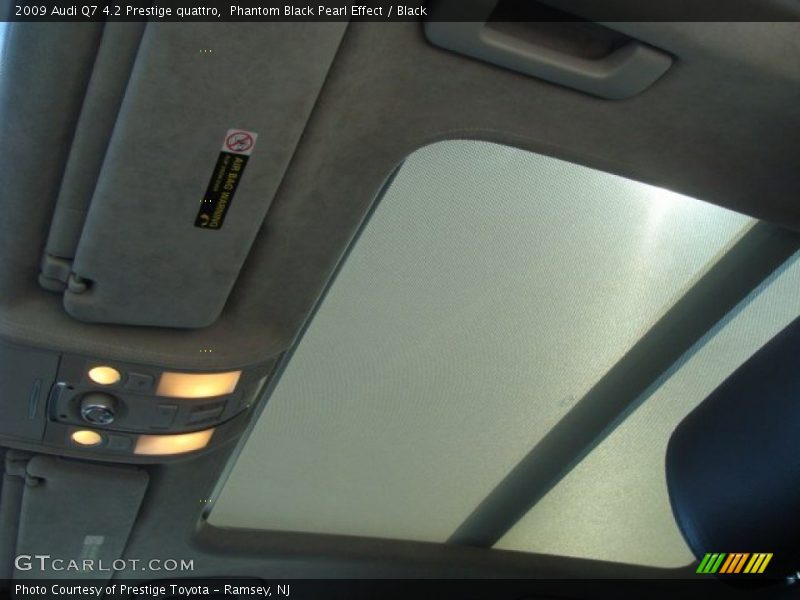 Phantom Black Pearl Effect / Black 2009 Audi Q7 4.2 Prestige quattro