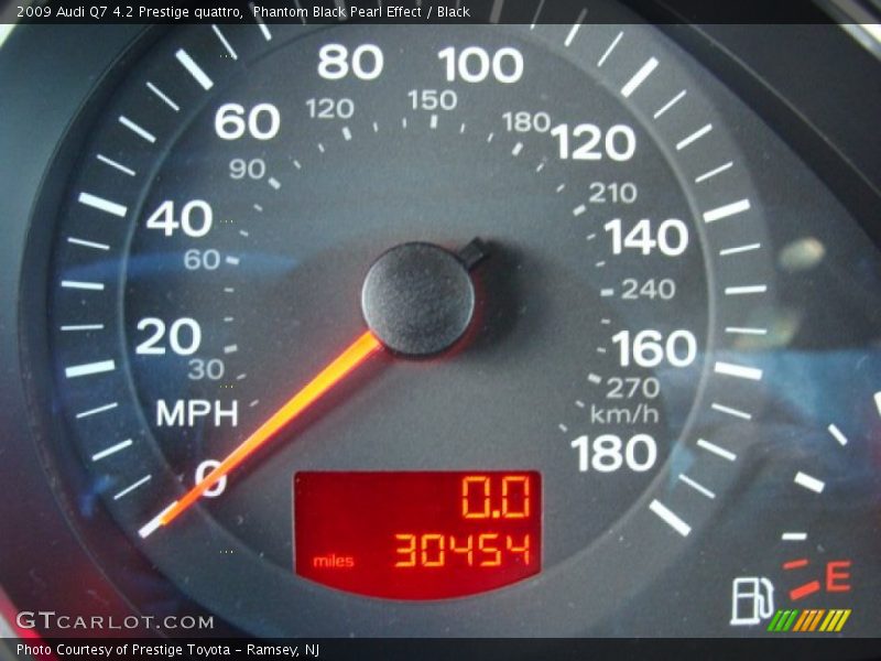 Phantom Black Pearl Effect / Black 2009 Audi Q7 4.2 Prestige quattro