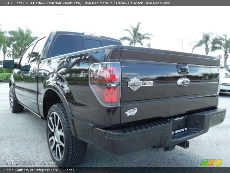 Lava Red Metallic / Harley Davidson Lava Red/Black 2010 Ford F150 Harley-Davidson SuperCrew