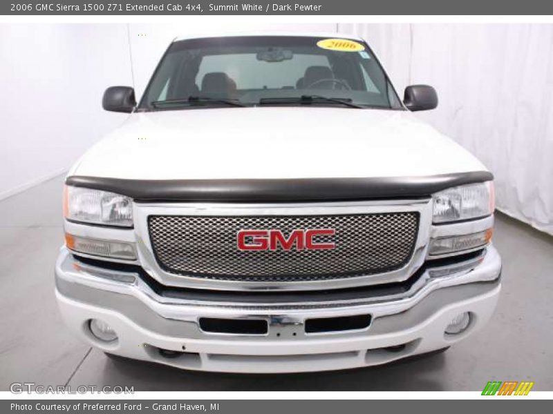 Summit White / Dark Pewter 2006 GMC Sierra 1500 Z71 Extended Cab 4x4
