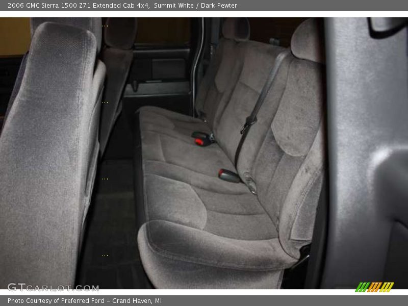 Summit White / Dark Pewter 2006 GMC Sierra 1500 Z71 Extended Cab 4x4