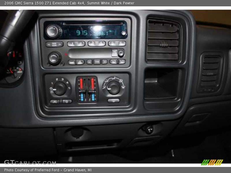 Summit White / Dark Pewter 2006 GMC Sierra 1500 Z71 Extended Cab 4x4