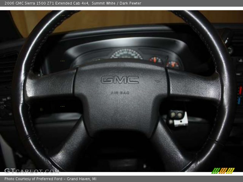 Summit White / Dark Pewter 2006 GMC Sierra 1500 Z71 Extended Cab 4x4