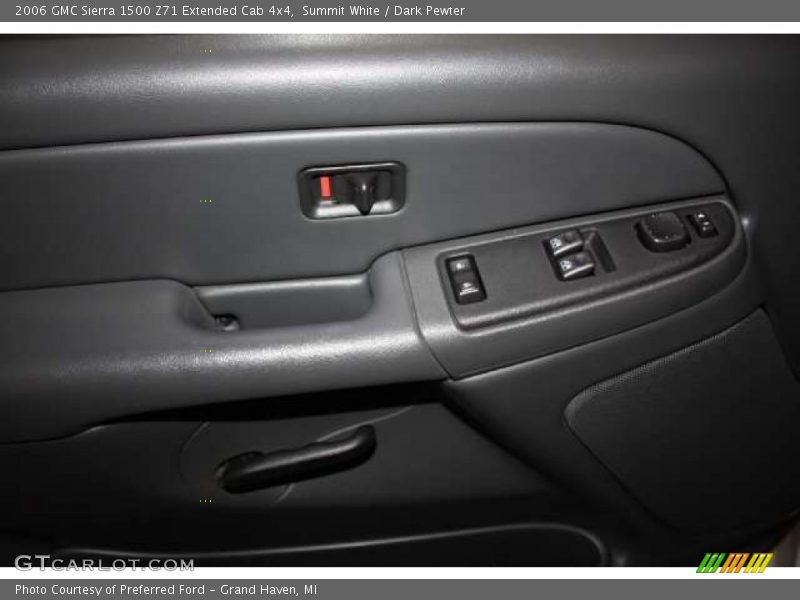 Summit White / Dark Pewter 2006 GMC Sierra 1500 Z71 Extended Cab 4x4