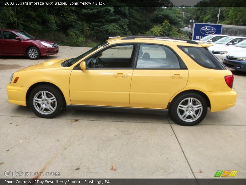  2003 Impreza WRX Wagon Sonic Yellow