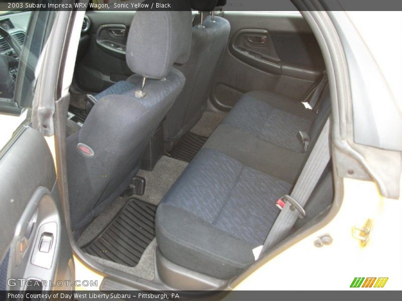 Sonic Yellow / Black 2003 Subaru Impreza WRX Wagon