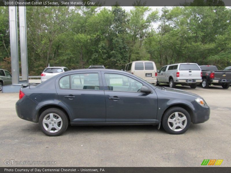 Slate Metallic / Gray 2008 Chevrolet Cobalt LS Sedan