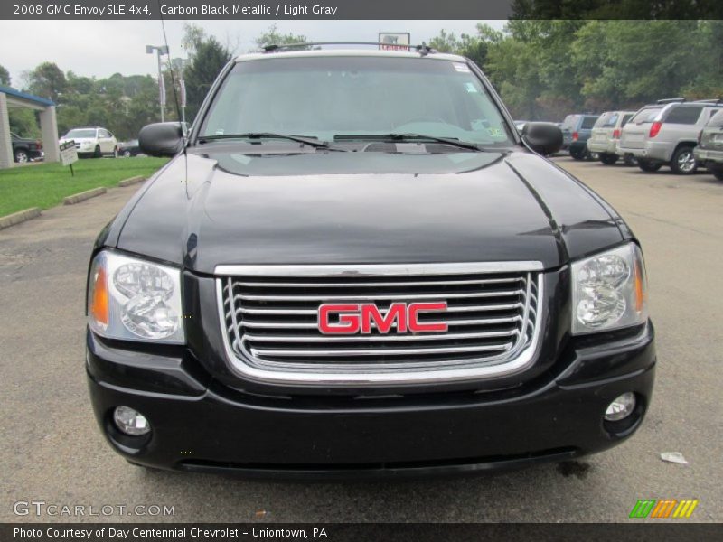 Carbon Black Metallic / Light Gray 2008 GMC Envoy SLE 4x4