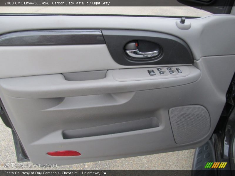 Carbon Black Metallic / Light Gray 2008 GMC Envoy SLE 4x4