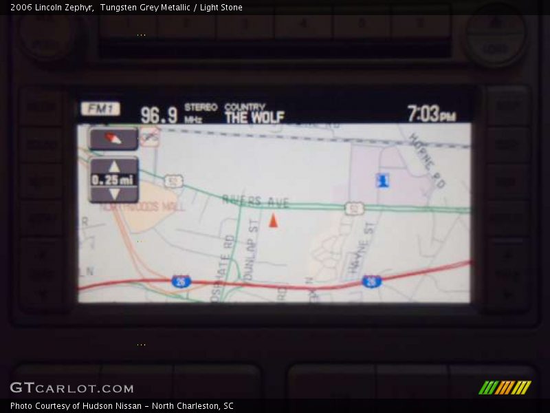 Tungsten Grey Metallic / Light Stone 2006 Lincoln Zephyr