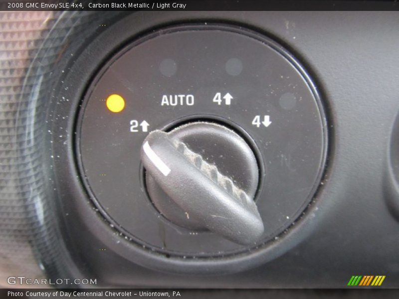 Carbon Black Metallic / Light Gray 2008 GMC Envoy SLE 4x4