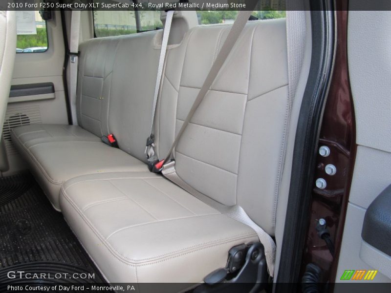  2010 F250 Super Duty XLT SuperCab 4x4 Medium Stone Interior