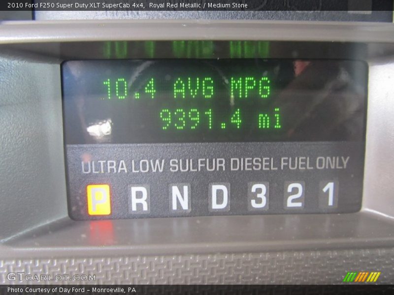 Royal Red Metallic / Medium Stone 2010 Ford F250 Super Duty XLT SuperCab 4x4