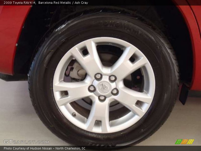 Barcelona Red Metallic / Ash Gray 2009 Toyota RAV4 I4