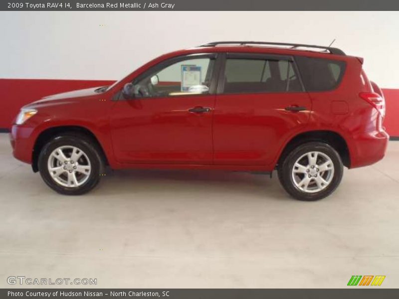 Barcelona Red Metallic / Ash Gray 2009 Toyota RAV4 I4