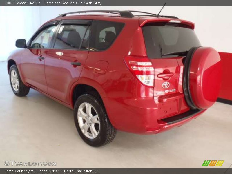 Barcelona Red Metallic / Ash Gray 2009 Toyota RAV4 I4